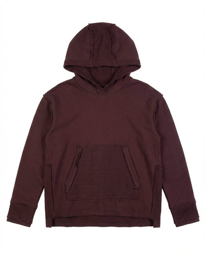 WIDE LEG PANTS WITH UNFINISHED