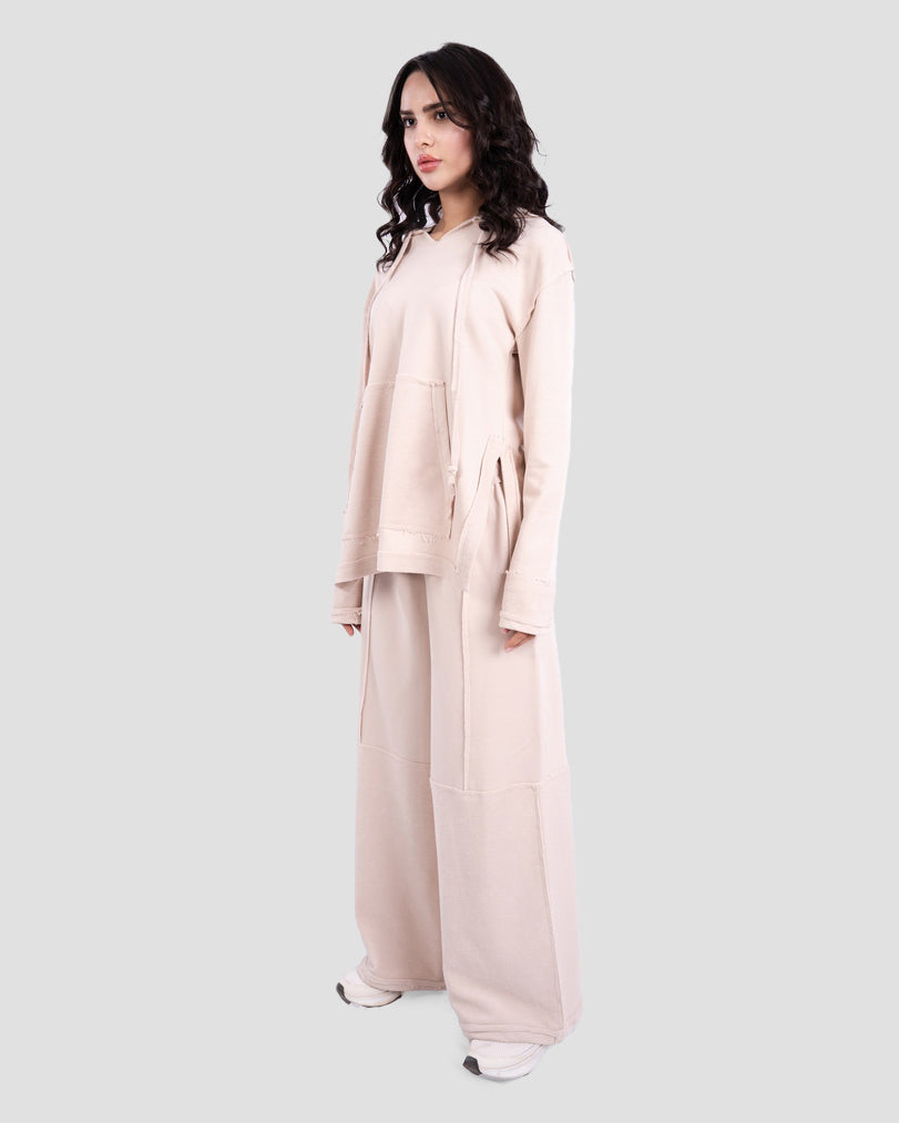 WIDE-LEG JOGGING TROUSERS