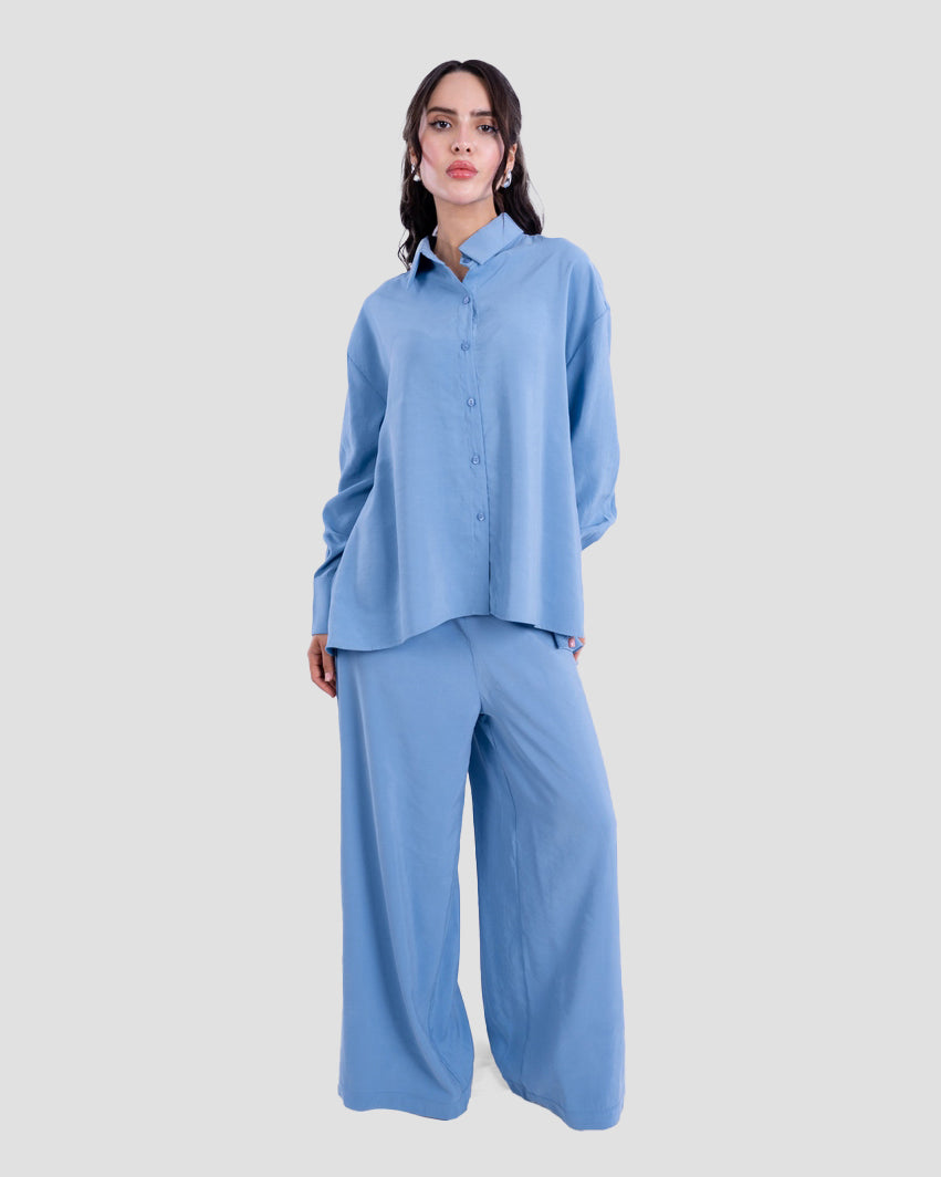 ASYMMETRIC HEM SHIRT