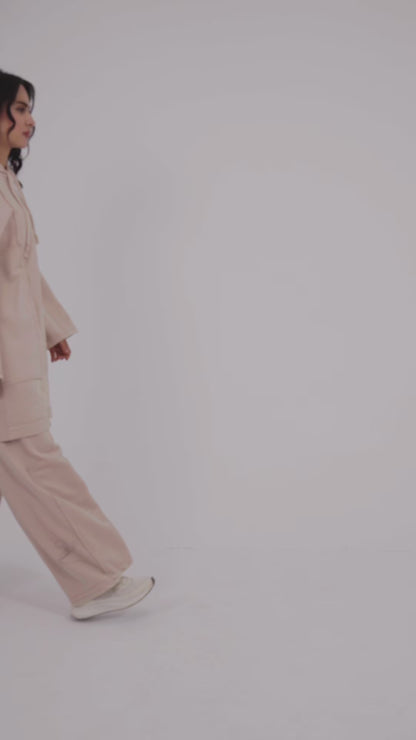 سويت شيرت بغطاء رأس كبير الحجم
